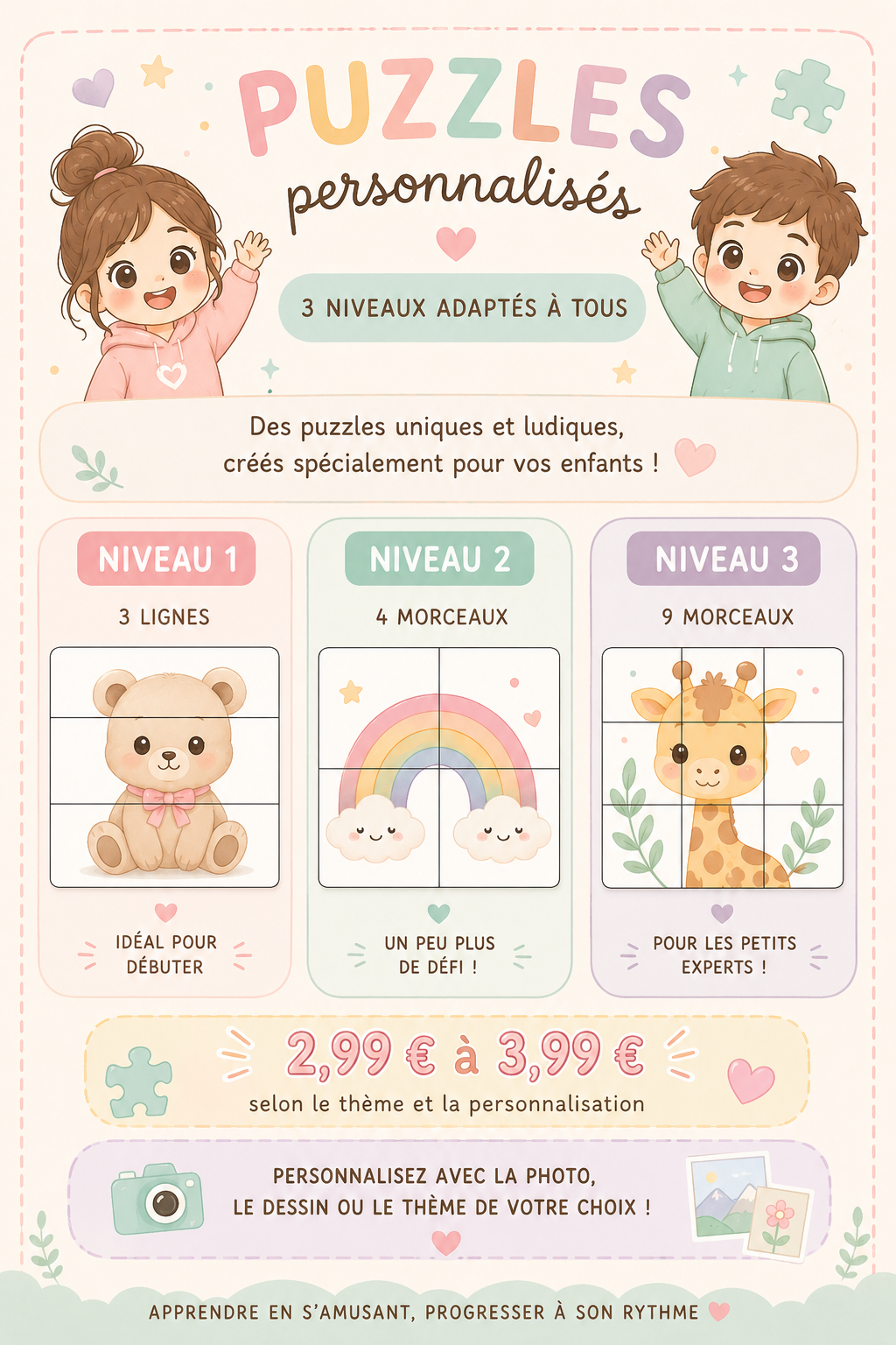 Puzzle personnalisé 🧩