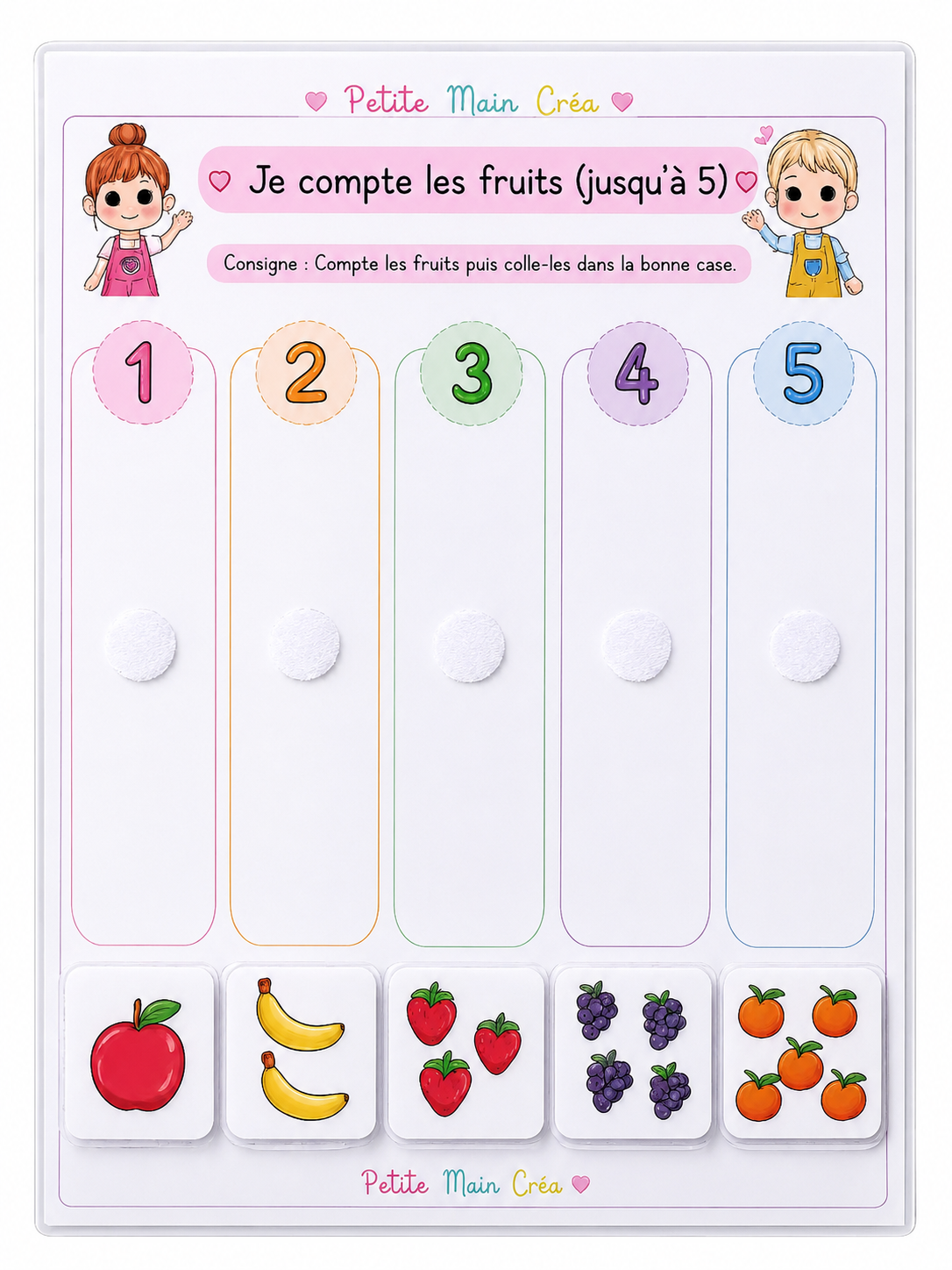 Compter les fruits 🍇