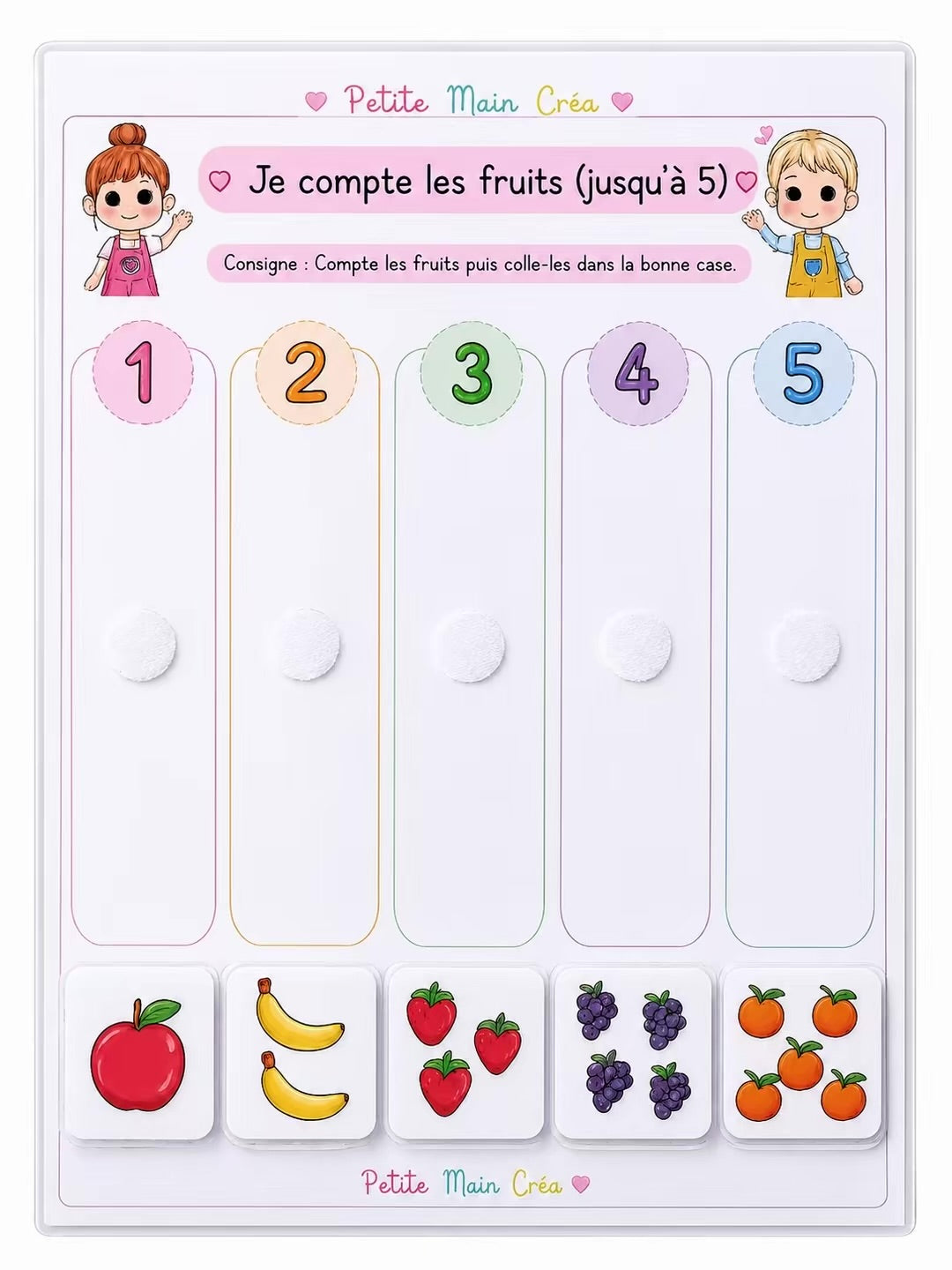 Pack de 5 exercices - prêt à l’emploi
