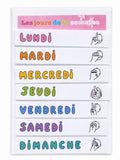 Les jours de la semaine - Makaton