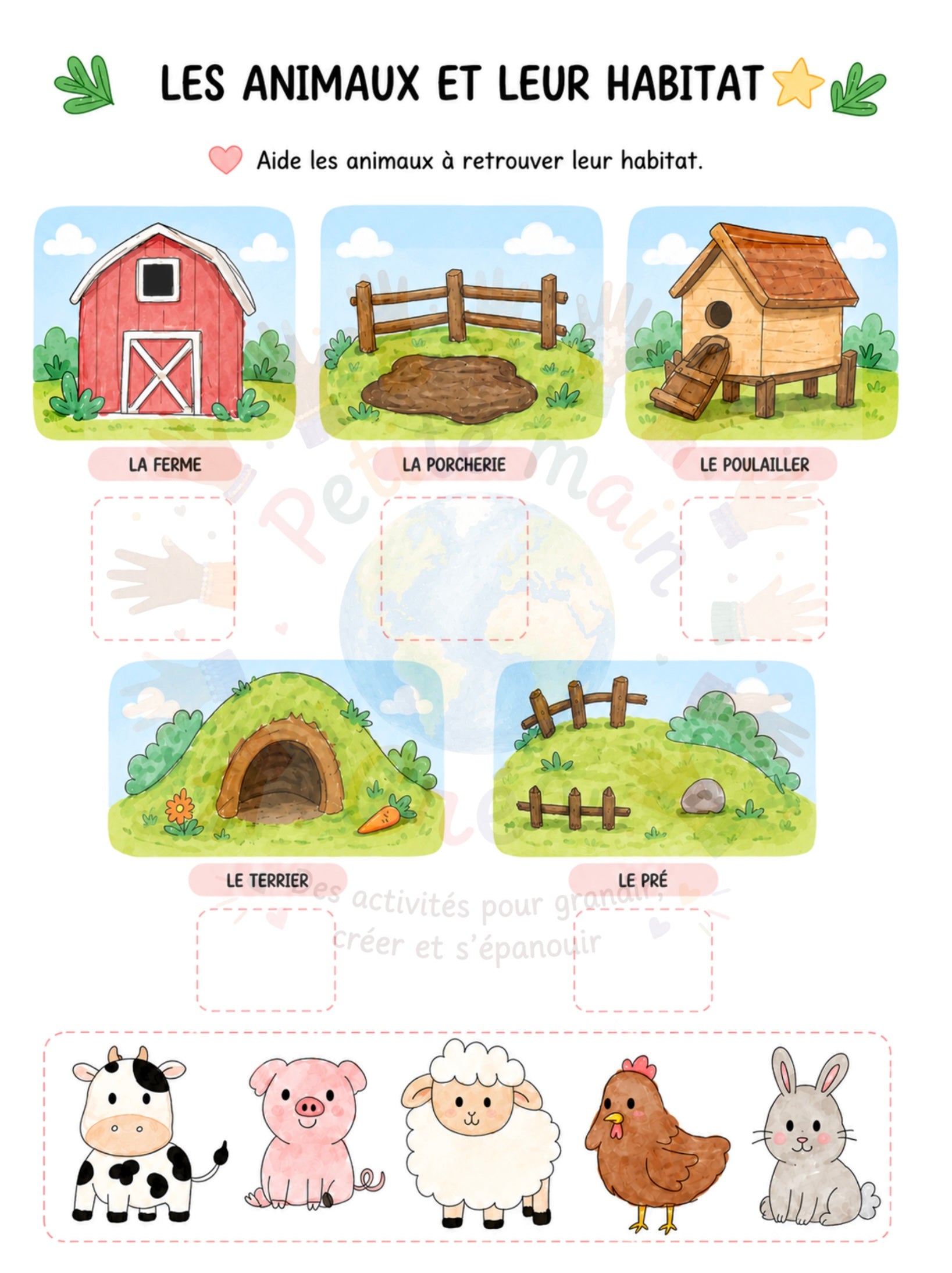 Les animaux - PDF