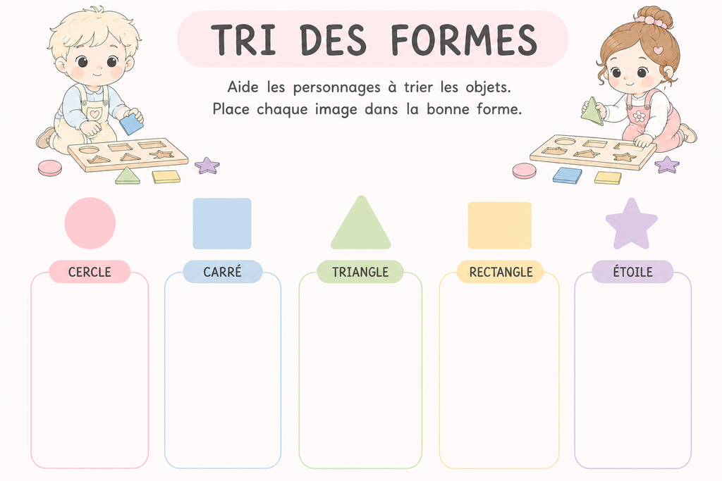 Pack de 5 activités éducatives PDF